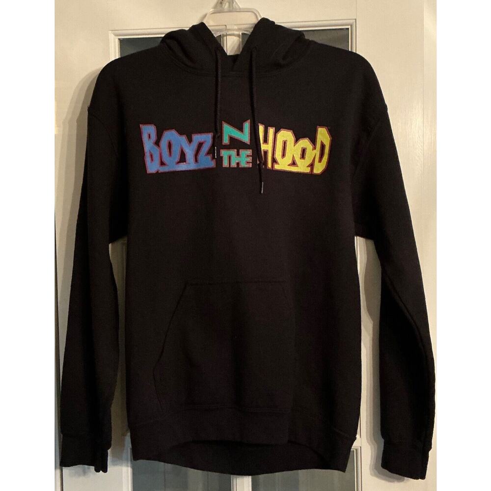 Boyz N The Hood Hoodie Black Graphic Pullover S Ice Cube 90s Move Rap Tee